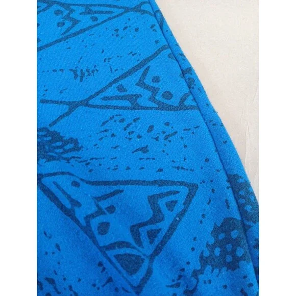 Vintage 90s Directions By Block Sweatshirt Womens S Blue Pizza Print *flaw - Picture 6 of 8